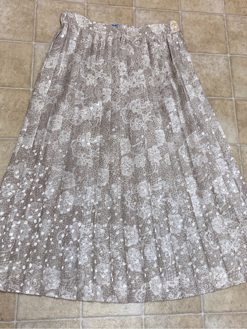 VINTAGE INNER VISION By SHIP'S SHORE WOMEN’S SKIRT SIZE 12